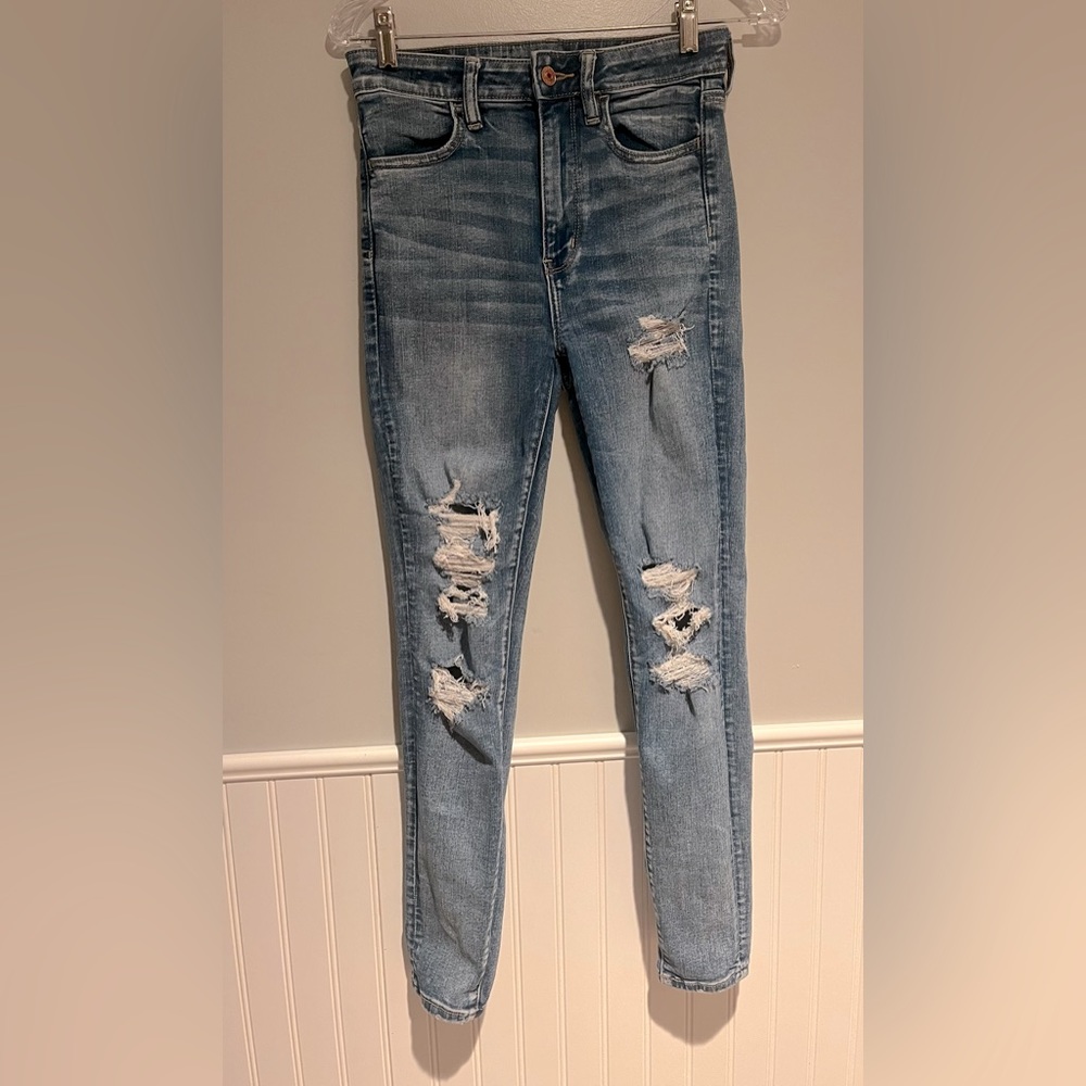 American Eagle NE(X)T level stretch highest rise jegging size women’s 4 regular